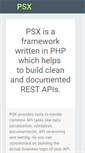 Mobile Screenshot of phpsx.org